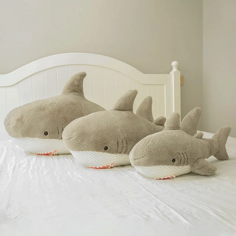 Wholesale baby soft toy custom cute kawaii sea animal soft whale shark plush toys