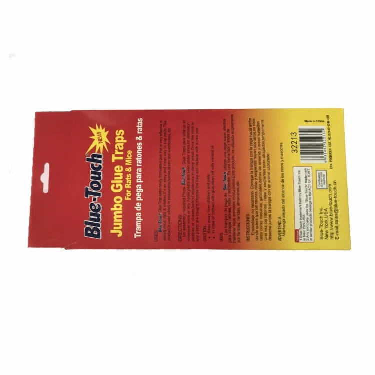 New Formula Bug Zapper Electronic Rat Trap Blue-Touch Mouse Glue Trap