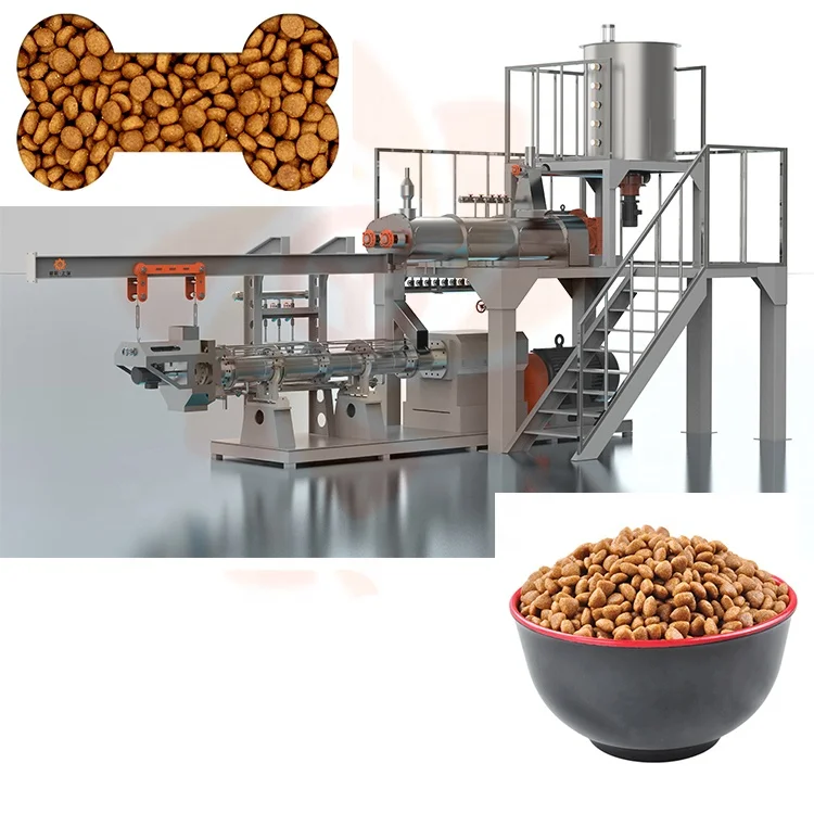 CYS линия по производству еды для домашних животных машина для производства собак линия по производству еды для собак с CE