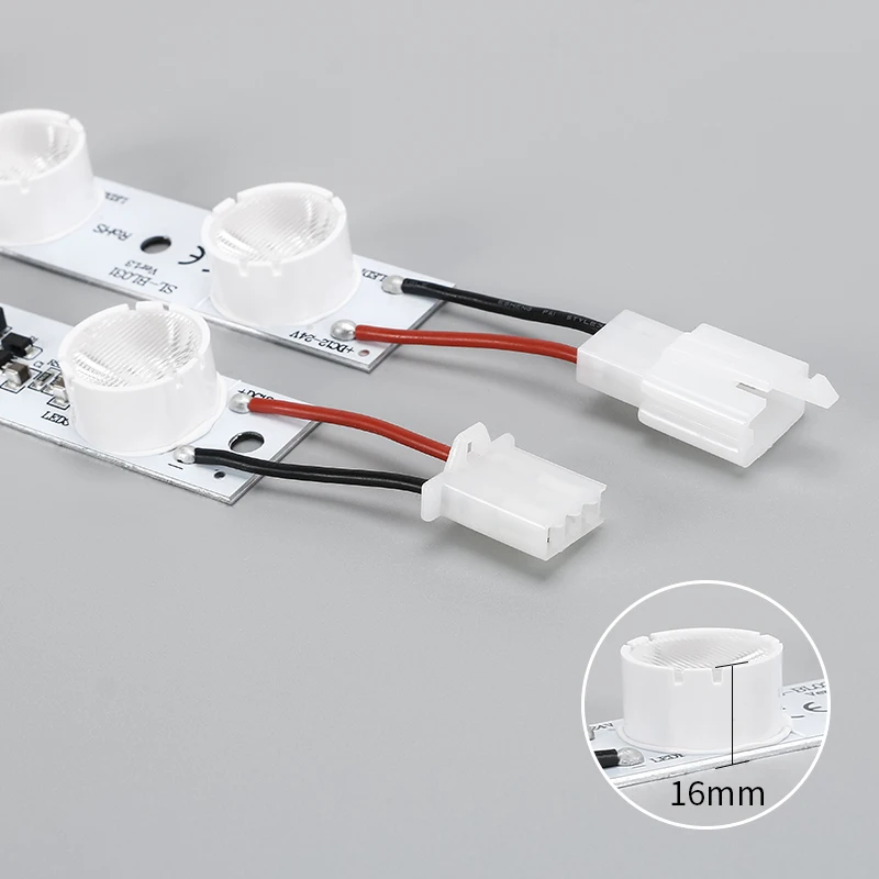 SMD 5050 led strip light aluminum led strip lightr for showcases glass display cinema light box SL-BL031-040-S