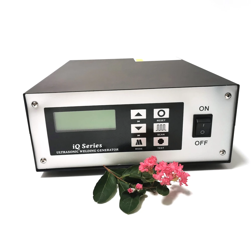 300w-4200w Digital Or Analog Ultrasonic Generator For Electron / Stationery Packing Welding