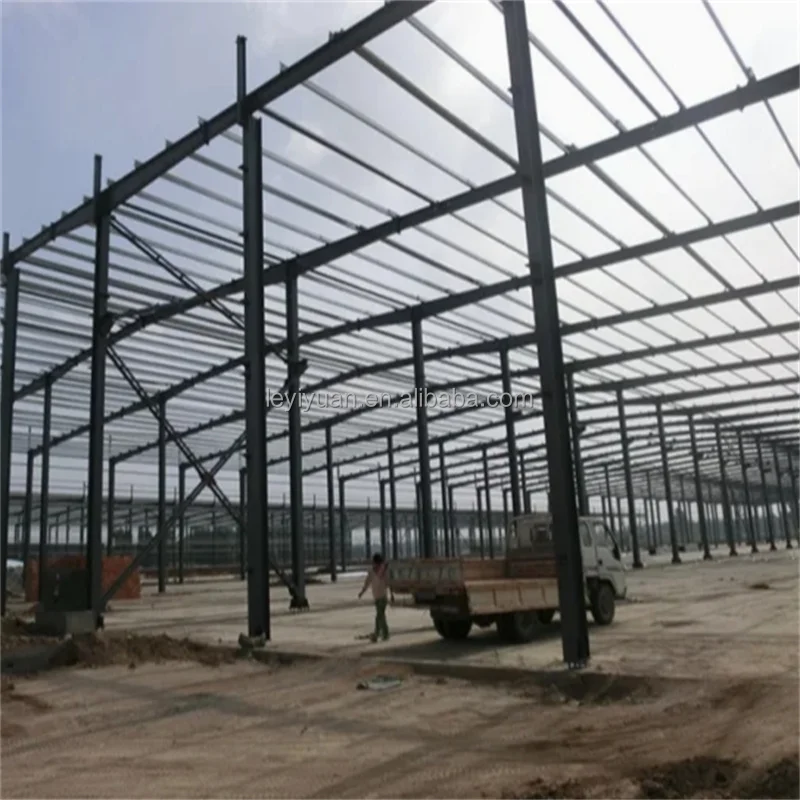 High Quality Prefabricated Steel Structure Factory Buildings/Workshops/Halls Industrial Buildings for Apartments Best Price!