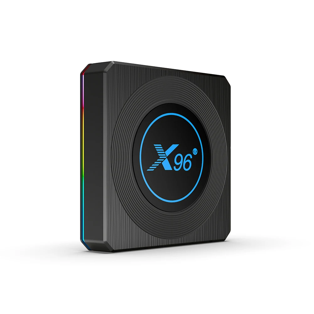 Internet Streaming player Set Top Box X96 X4  8K Video Decoder Android11 Tv Box with 2.4G/5G Dual Wifi  For  Advertising