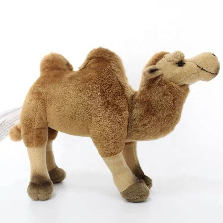 Free sample Eco-friendly fabric free sample 10 Inch Plush Stuffed Camel Animal Doll Soft Hugging Throw Pillow Cushion Gift