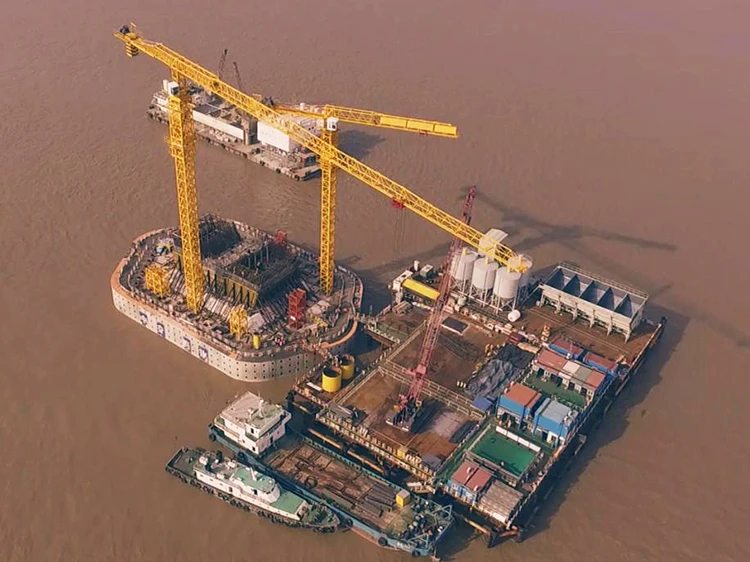 Top Brand  12 Ton Tower Crane XGT7020-12 12t Flat Top Tower Crane