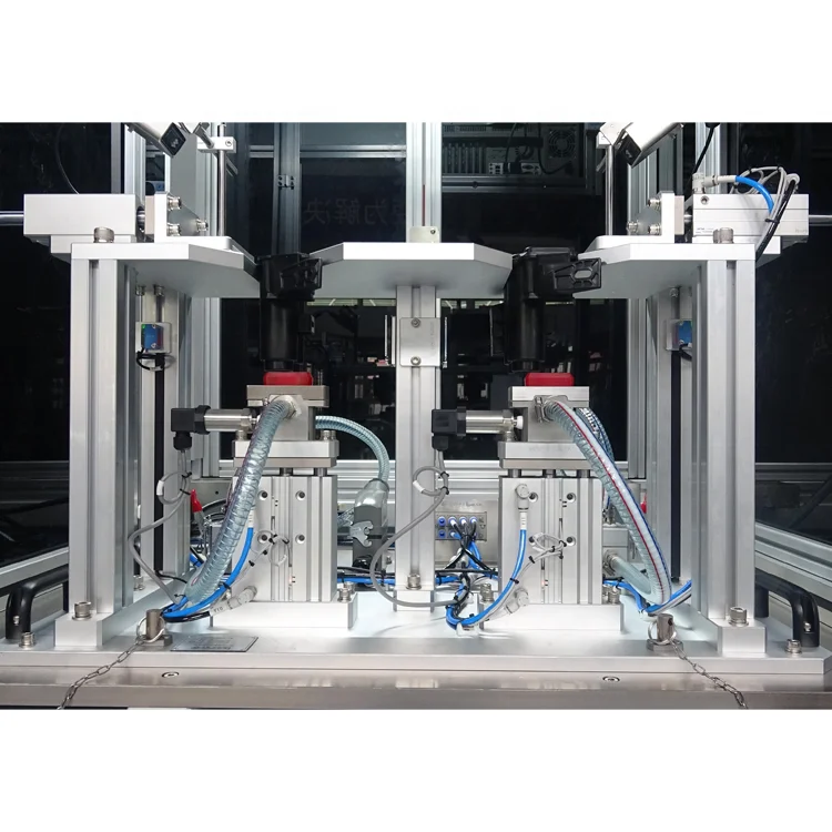  Welding machine supplier semi automatic best quality air tightness and leak detection double station equipment for