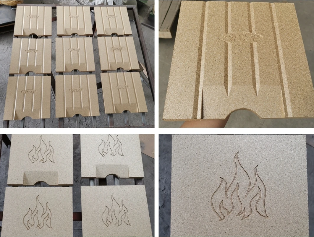 High density fire insulation vermiculite board used for furnace lining