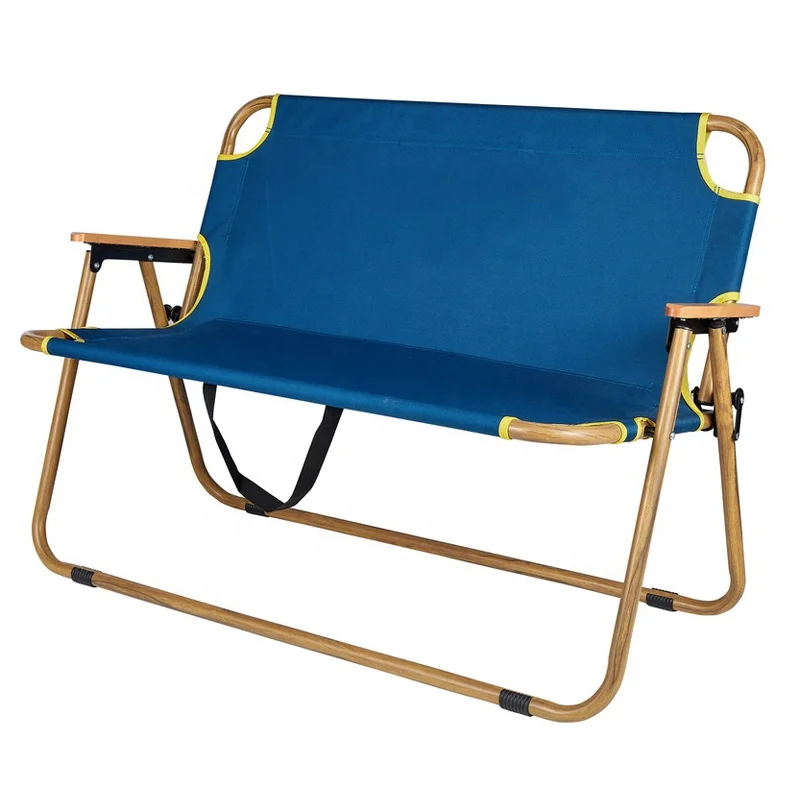 Double Seat Foldable Lightweight Portable super durable armchair For Camping Hiking Traveling fishing folding chair