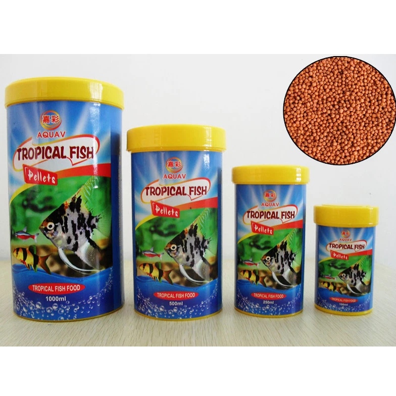 Гранулы для тропической рыбы в