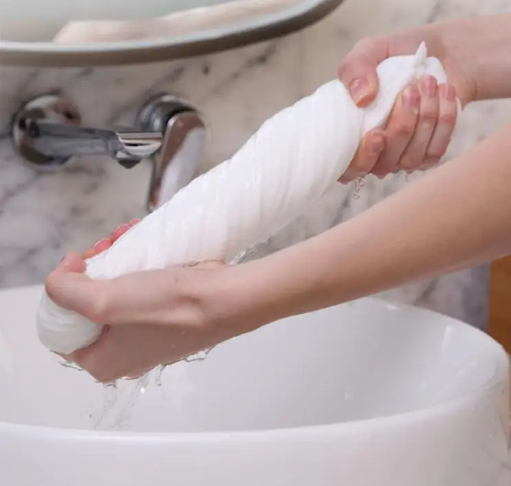 Non-woven Soft Makeup Disposable Cotton Face CleaningDisposable Hand Napkin Guest Towels Cloth Like Tissue Paper Linen Feel