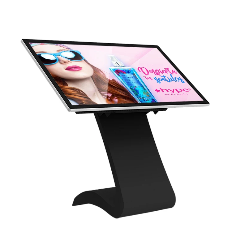 Factory price indoor interactive information touch kiosk Android 12 all in capacitive touch kiosk