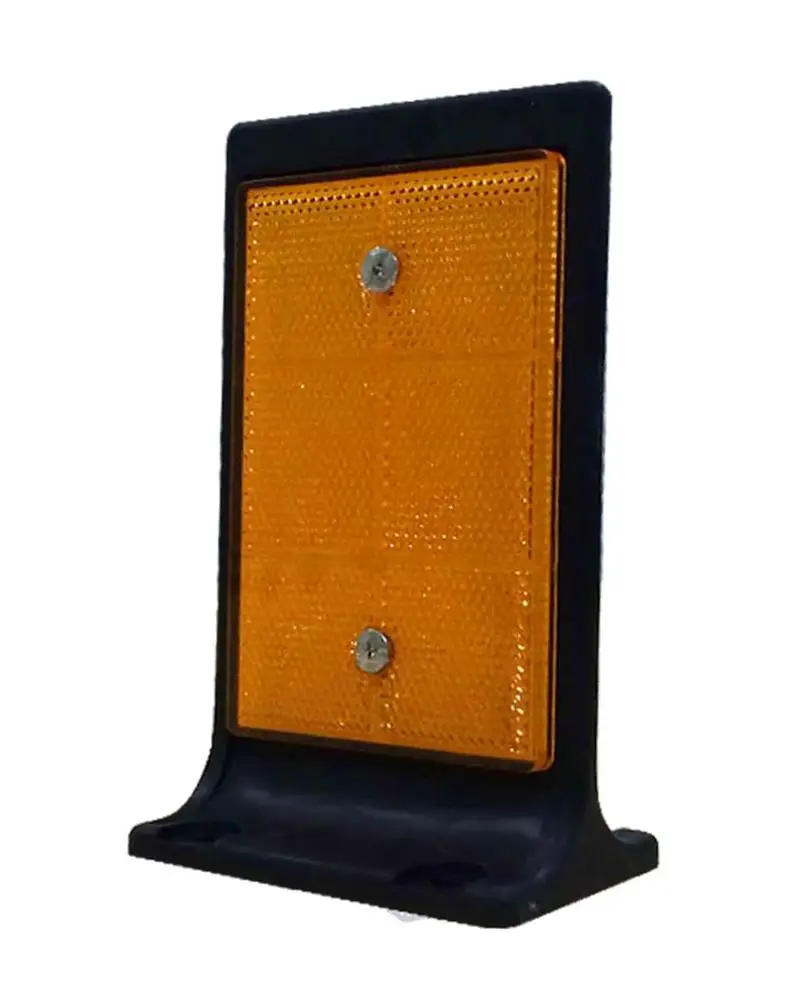 High reflective road safety guardrail reflector delineator of KT105