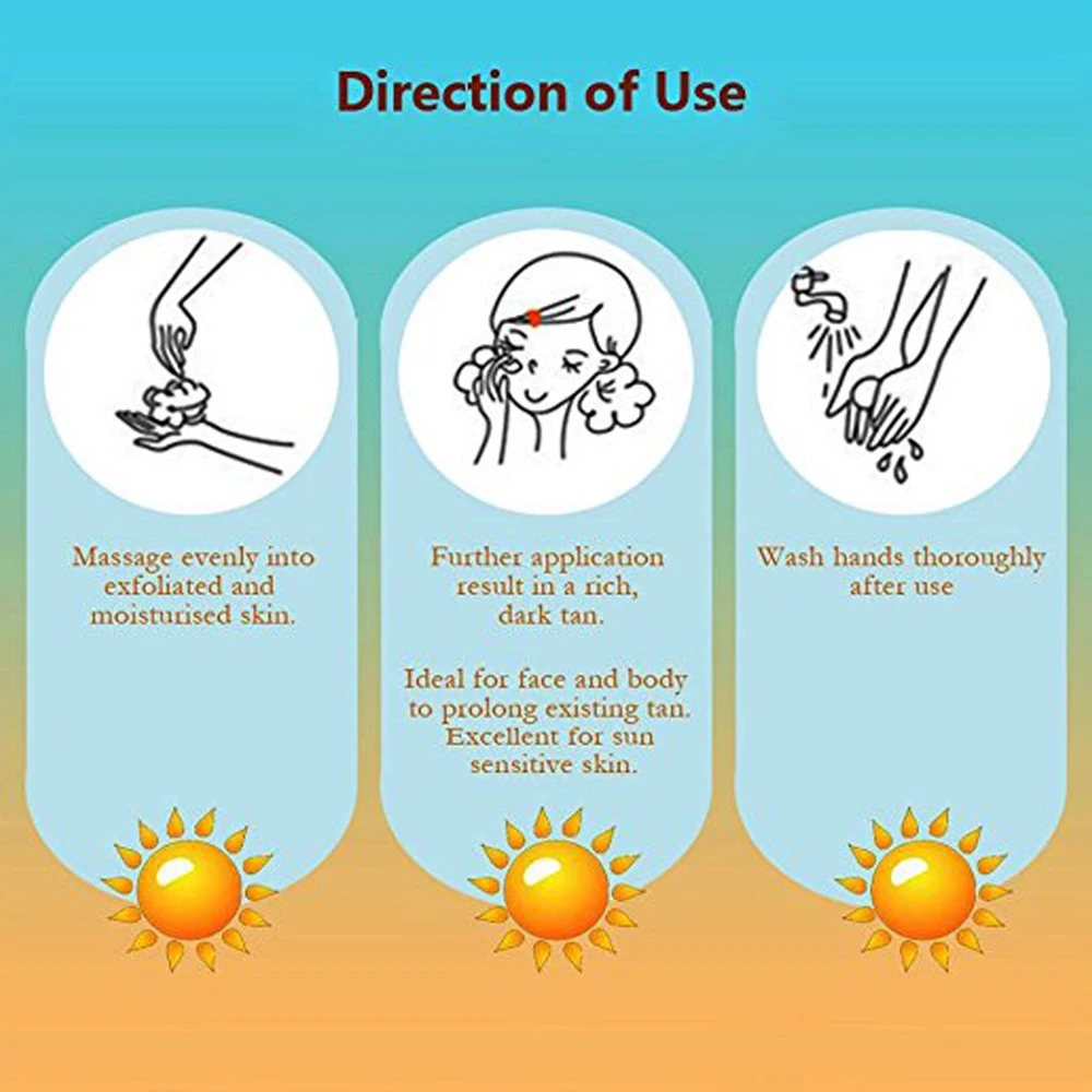 Summer Best Selling Bronze Body Self Sun Tanning Lotion For Skin Care