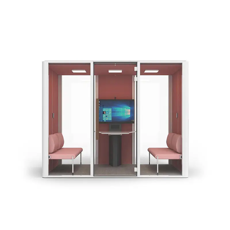 Офисная мебель кабинка для встреч звукоизоляционная кабина диван частная Акустическая Звукоизоляция бесшумная офиса работы