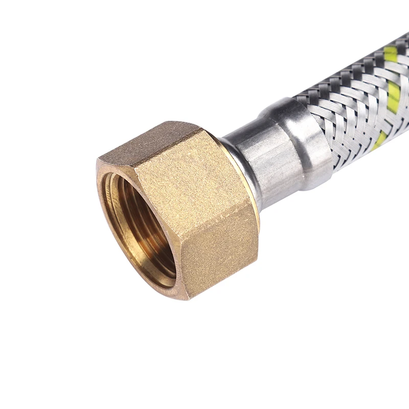 HIGH QUALITY FLEXIBLE 304 STAINLESS STEEL WIRE GAS BRAIDED TUBE