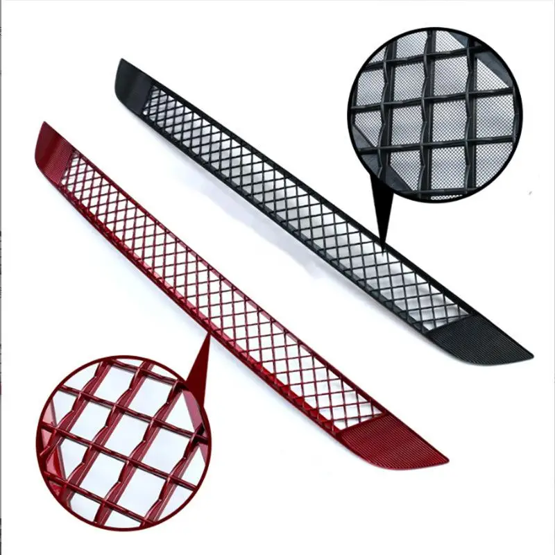 Автомобильная решетка GUWO передний бампер воздухозаборная с Сотами защита воздухозаборника от насекомых пыли нижний гриль для Tesla Model