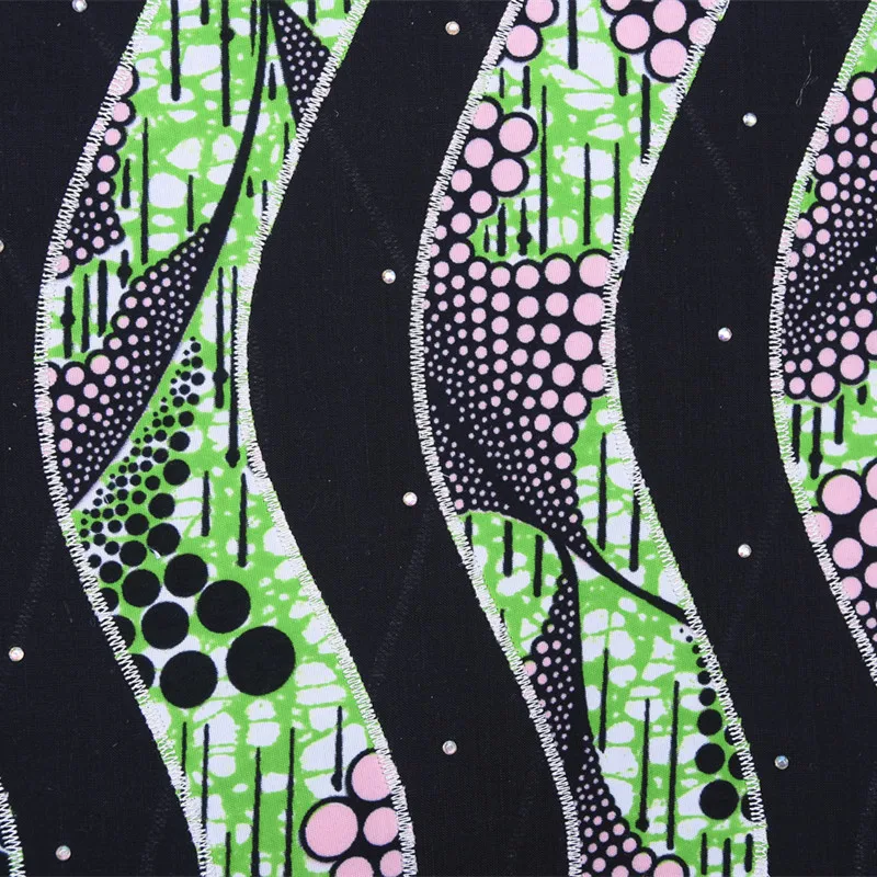 1810 African Bazin Brode Dry Lace Fabric Swiss Voile And 2 Yaards Tulle Lace Fabric