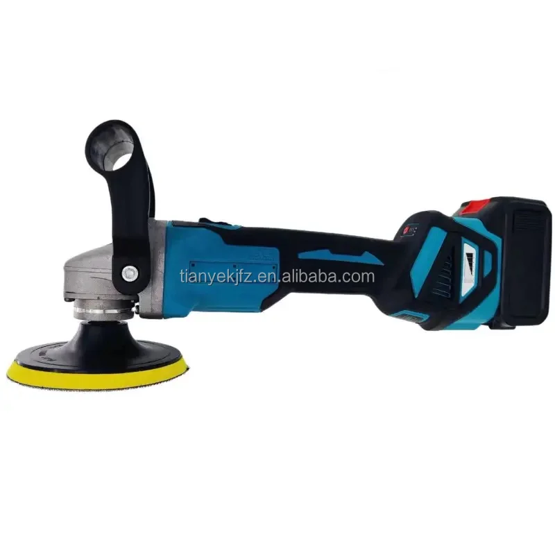 Rechargeable angle grinder brushless wireless dual action car polish machine electric shine mate flex battery car buffer
