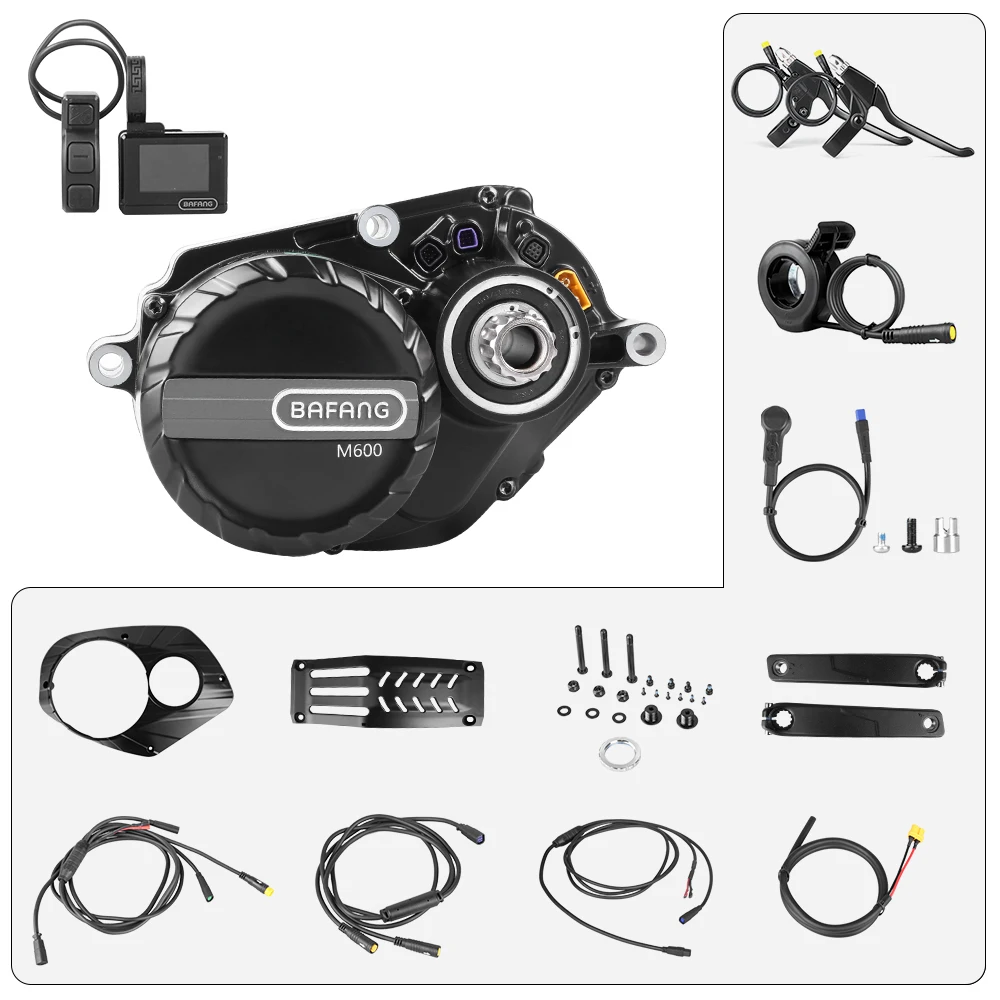 Bafang M600 48V 500w фара для электровелосипеда в conversion kit G521 Электрический велосипед mid приводной двигатель Байк способный преодолевать Броды центральный мотор комплект