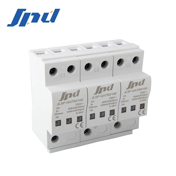 Jinli Type 2 AC Power surge protector device 3poles spd 750V
