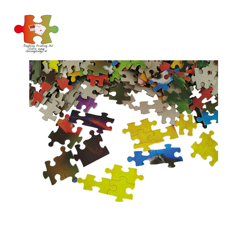 Manufacturers photo toy educational custom 500 piece jigsaw puzzle