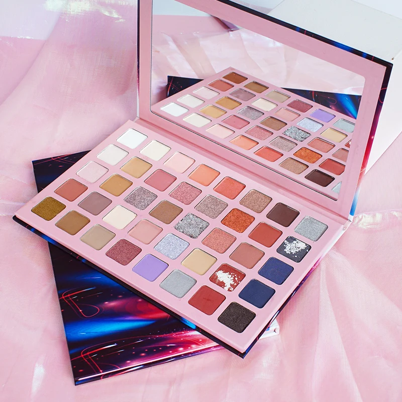 Частная этикетка Cosmatics Make Up поставщика 40 цветов косметику палитры веганских материалов защита от воды, Длительное Действие, палитра теней для век