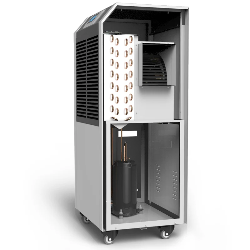 Intelligent Dry Air Remove Moisture Portable Industrial Refrigerative Dehumidifier with LG Compressor 1300m3/h 7~20days Ce&rohs