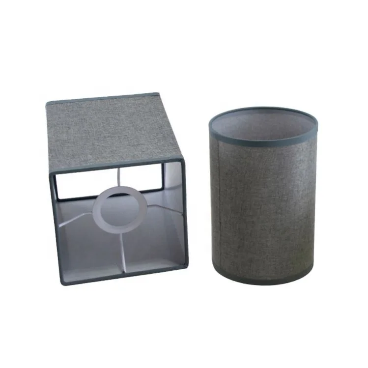 Modern Custom Lamp Covers Hotel Lamp Shades Round Square Fabric Table Lamp Linen Shade Lampshade