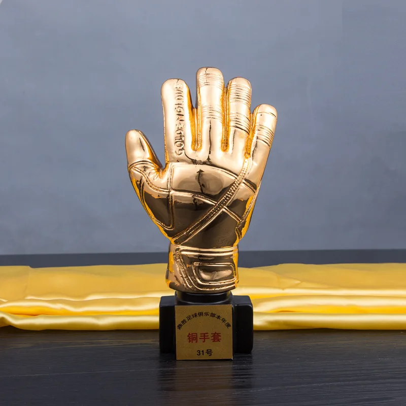 African Cup Football Trophy 3D Model Football Club Football Trophy Gold Gloves Trophy