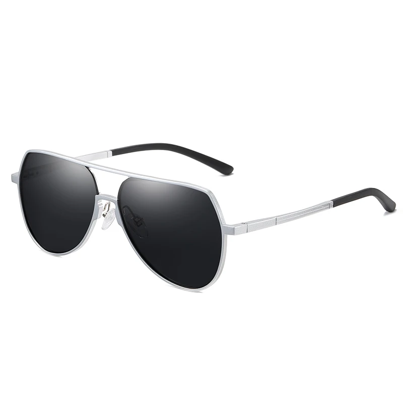 Fashion Oversized Aluminum Magnesium Frame TAC Lens Polarized Colorful Glasses UV400 Anti-Glare Shades Trendy Sunglasses A18042
