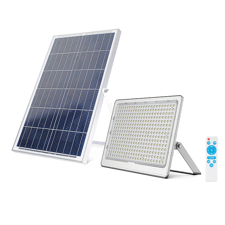 Outdoor Lighting Waterproof Ip66 Flood Light 50W 200W 300W 400W 500W Solar Flood Light with Remote Control