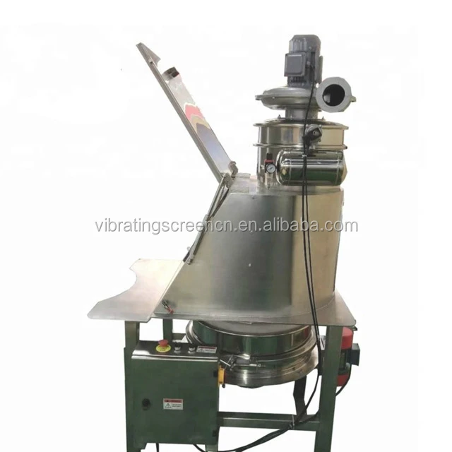 Food industrial system conveying flour feeding screening bag dumping station machine