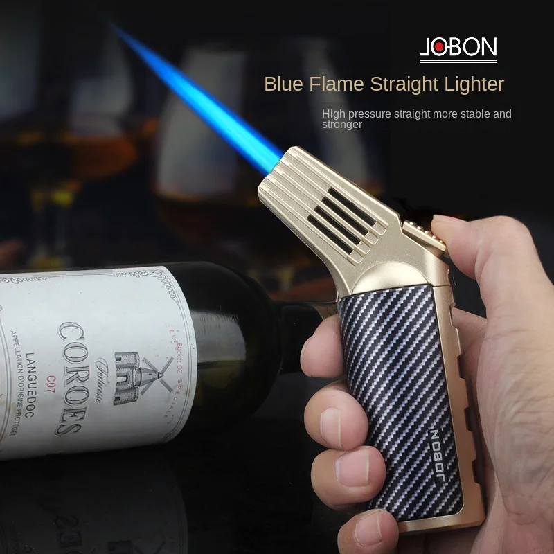 Jobon ZB191 ветрозащитная реактивная зажигалка металлическая Запираемая газовая оптовая продажа