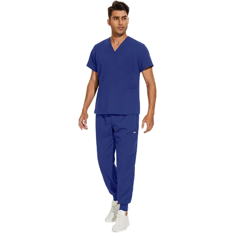 Operating room short-sleeved hand-washing clothing for male and female nurses Surgeon isolation gown, overalls, care uniform