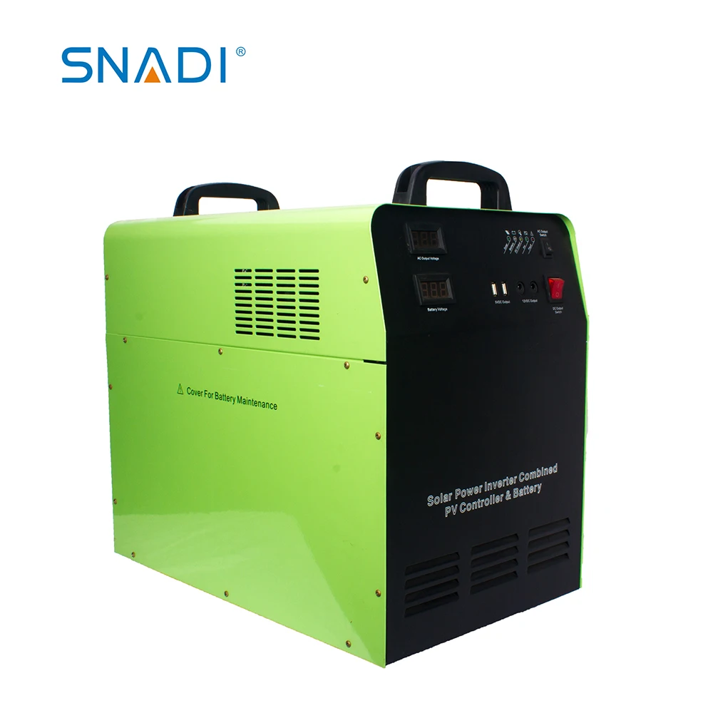 1500w 1.5kw 24v portable all in one solar power off grid system