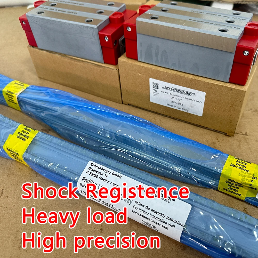 High Quality Germany SCHNEEBERGER Linear Bearing AMS BMW30C BM W 30-C-G3-V0-R1-CH-S99-LN-QL-AN-FN Linear Guides Block