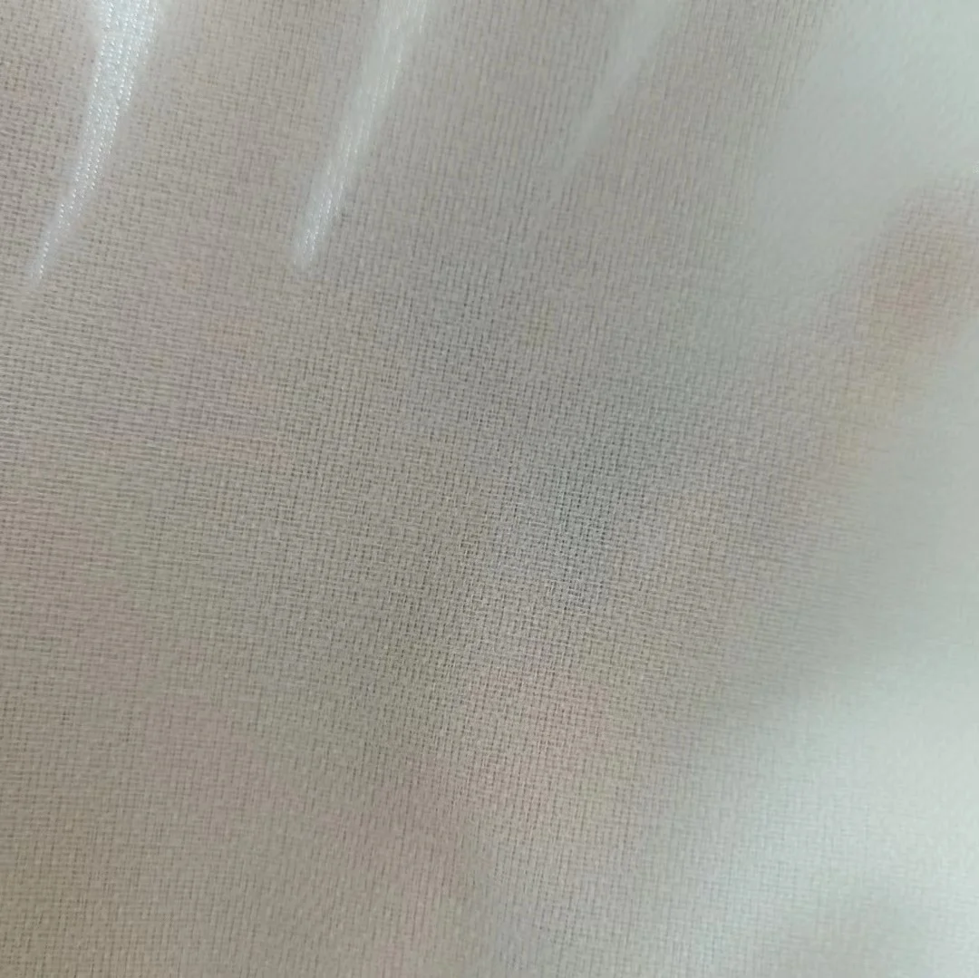 Twill White Fusing Woven Interlining Fabric for Garments and Clothing