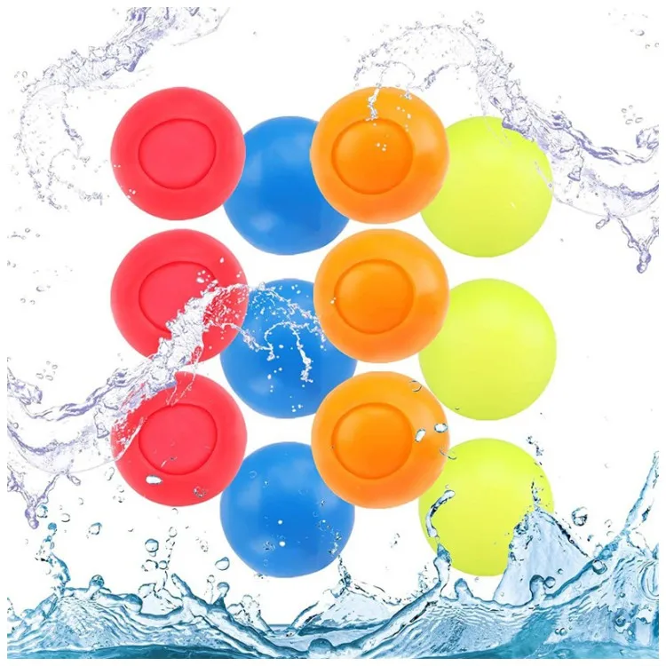 6cm silicone water ball magic ball play on the water summer toys