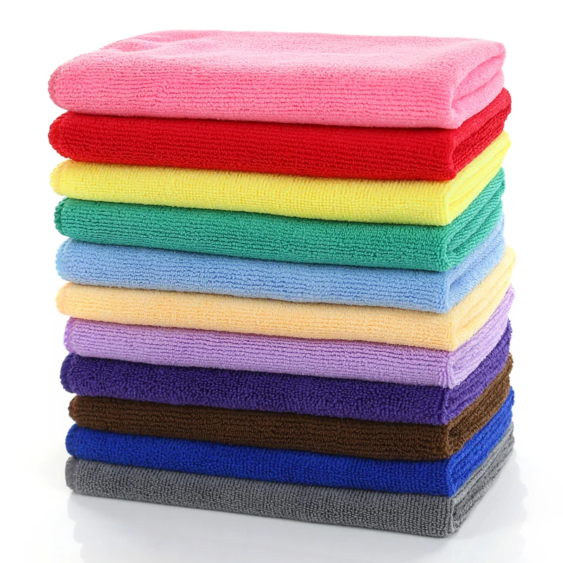 Wholesale New Design Microfiber Kitchen Cleaning towel car Cloth in bulk Colorful Nano equipment Microfiber Towel