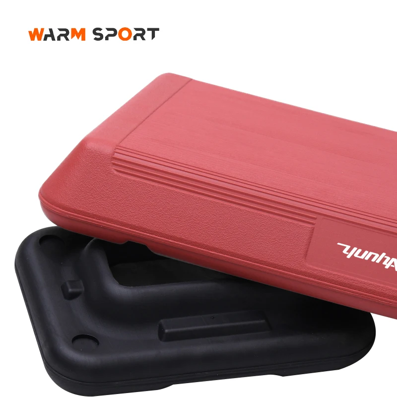 Wholesale High Quality Custom Logo Home Gym Exercise Fitness Workout 72CM Non Slip Adjustable Aerobic Step Platform