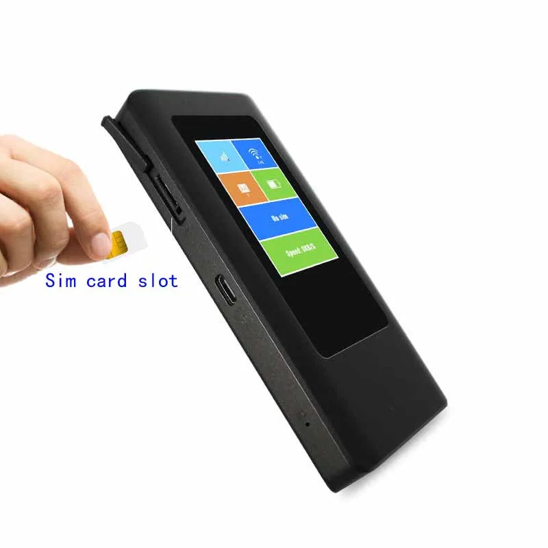 5g cpe with sim card slot wifi lte mini potable hotspot mobile