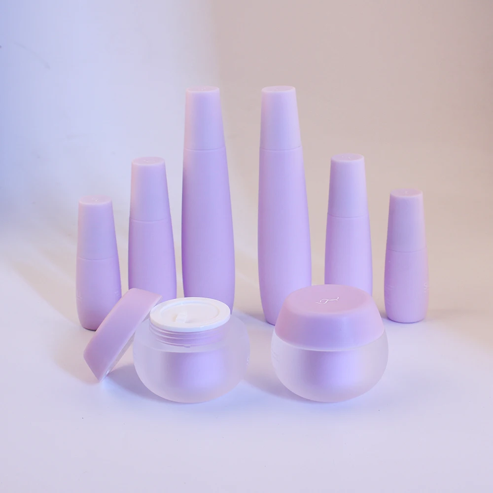 Wholesale 30ml 50ml 100ml Bowling Shape PP  Face Cream  Lotion Pump  Bottle for skin care Emulsion Container