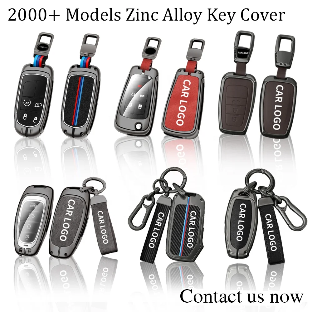 Metal Car Key Cover Zinc alloy Car Key Shell Case For BMW X3 X5 X6 F30 F34 F10 F20 G20 G30 G01 G02 G05 F15 F16 1 3 5 7 Series