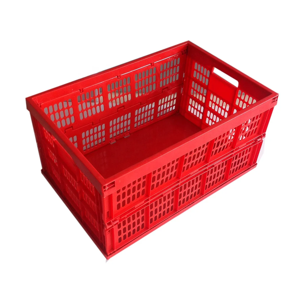 Plastic Type Fruit and Vegetable Use foldable basket