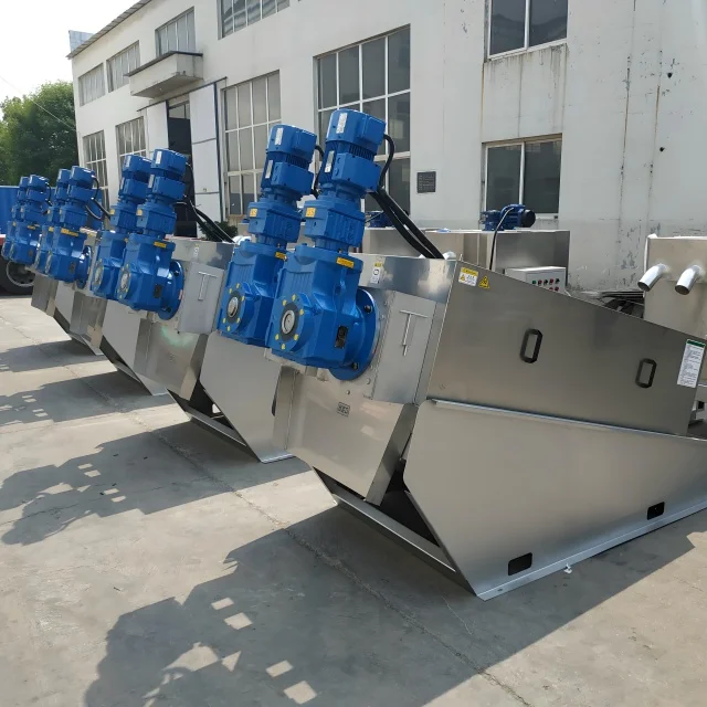 Sludge Dewatering Screw Press Machine Sludge Dehydrator for Sewage Treatment