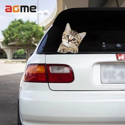 Waterproof broken paw window vinyl decals toliet home decoration animal 3D simons cat car dog stickers