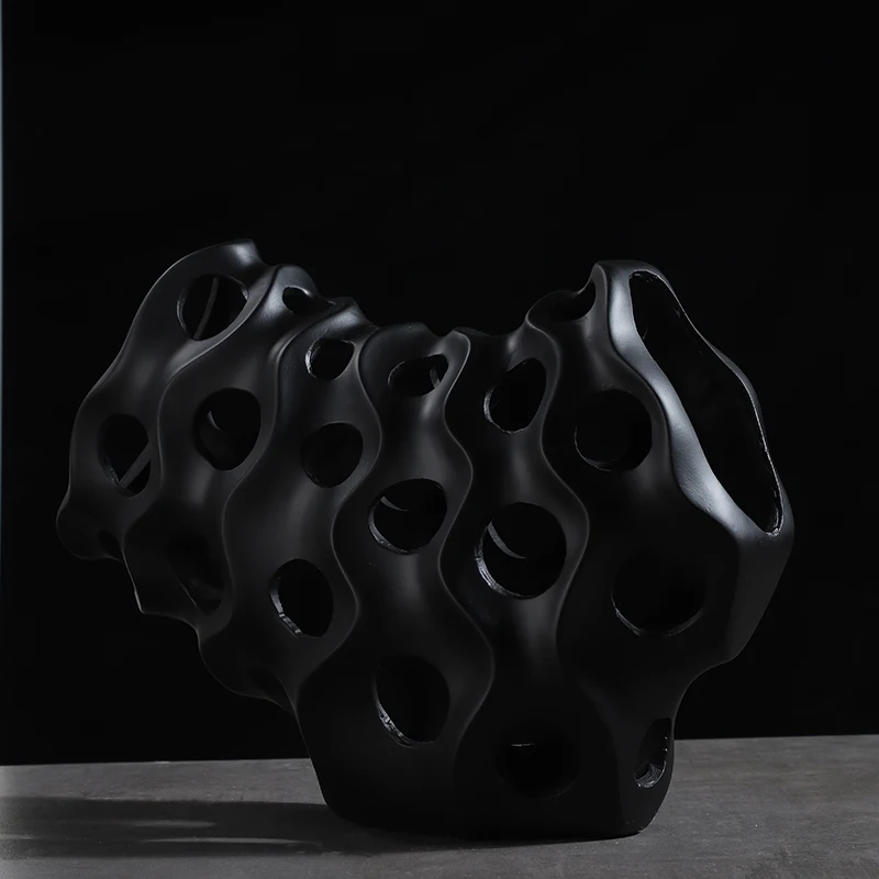 European style art creative hollowed out resin ornaments living room desktop counter decor Interior decoration accessories