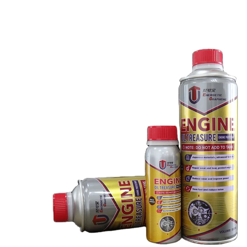 DEBOOM energetic graphene Improving fuel consumption efficiency 500ml graphene-treated engine oil additive for logistics