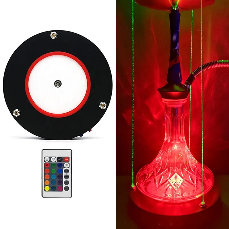 Цветной RGB лазерный светильник LOMINT для кальяна ночного клуба дискотеки бара кафе вечеринки курительная атмосферная лампа L001
