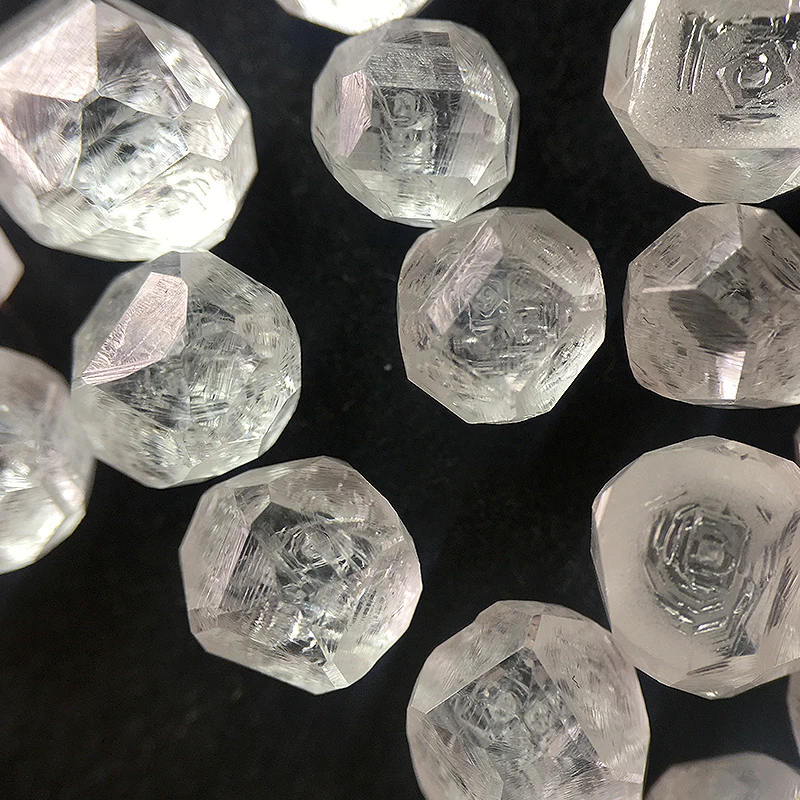 
Wholesale DEF Color VS unpolished White Rough HPHT Lab-grown Diamond synthetic diamond 